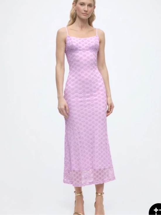 Bardot Dresses & Skirts - BARDOT Adoni Mesh Maxi Dress Lavender Lilac Size XS